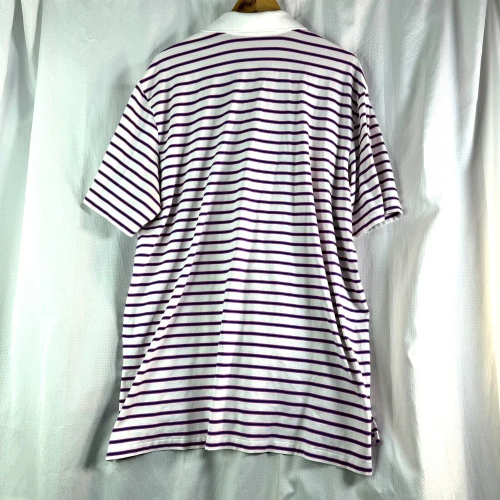 Polo Golf Ralph Lauren Mens Striped Polo Shirt Sz XLL